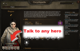 Telepathy Talk to any hero from encyclopedia MB2 Bannerlord mod Telepathy (Talk to any hero from encyclopedia)