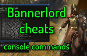 bannerlord cheats Bannerlord cheats - console commands